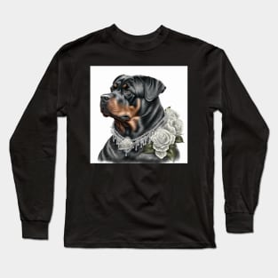 Rottweiler Style Long Sleeve T-Shirt